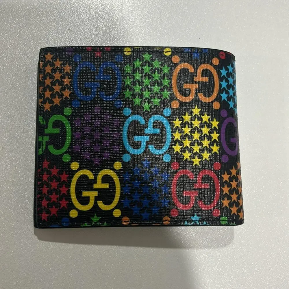 Men Gucci Psychedelic Collection Wallet - Picture 4 of 8